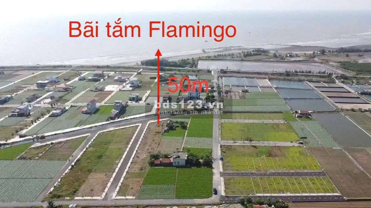 Đất ven biển sát vách tập đoàn flamigo và quảng trường biển