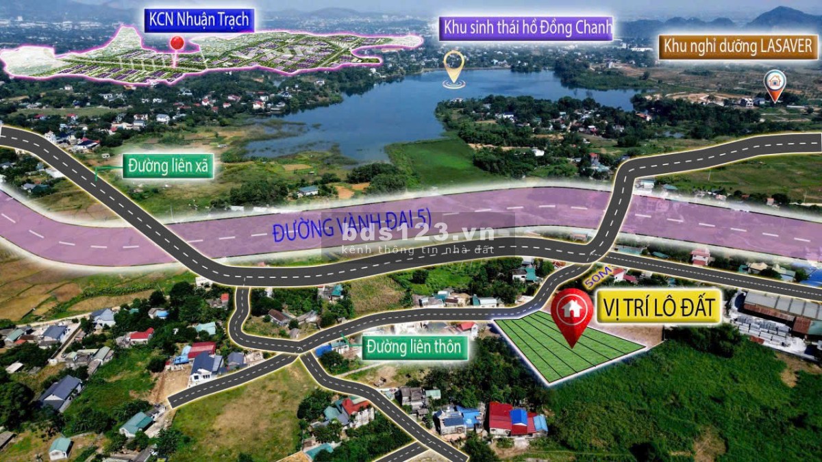 Bán khu đất 6 lô vị trí đắc địa - giá rẻ nhất thị…