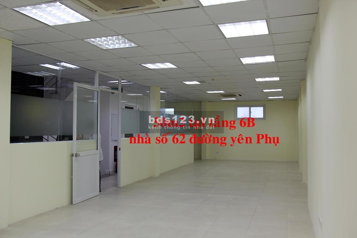 Cần tìm khách thuê 45m VP giá rẻ tại 62 đường Yên Phụ
