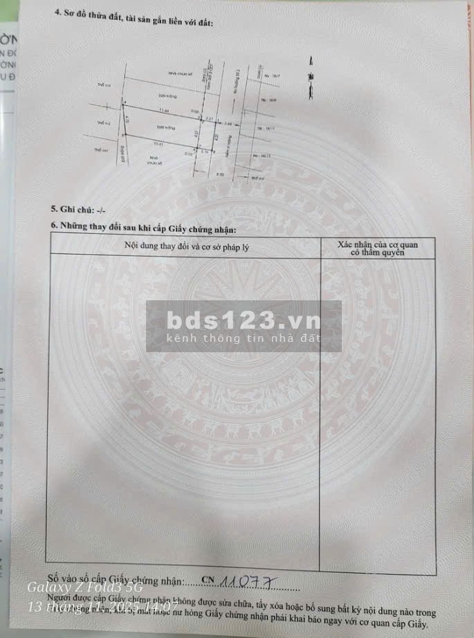Bán đất thổ cư 1/ đường số 3, BHH Bình Tân hẻm xe hơi lớn