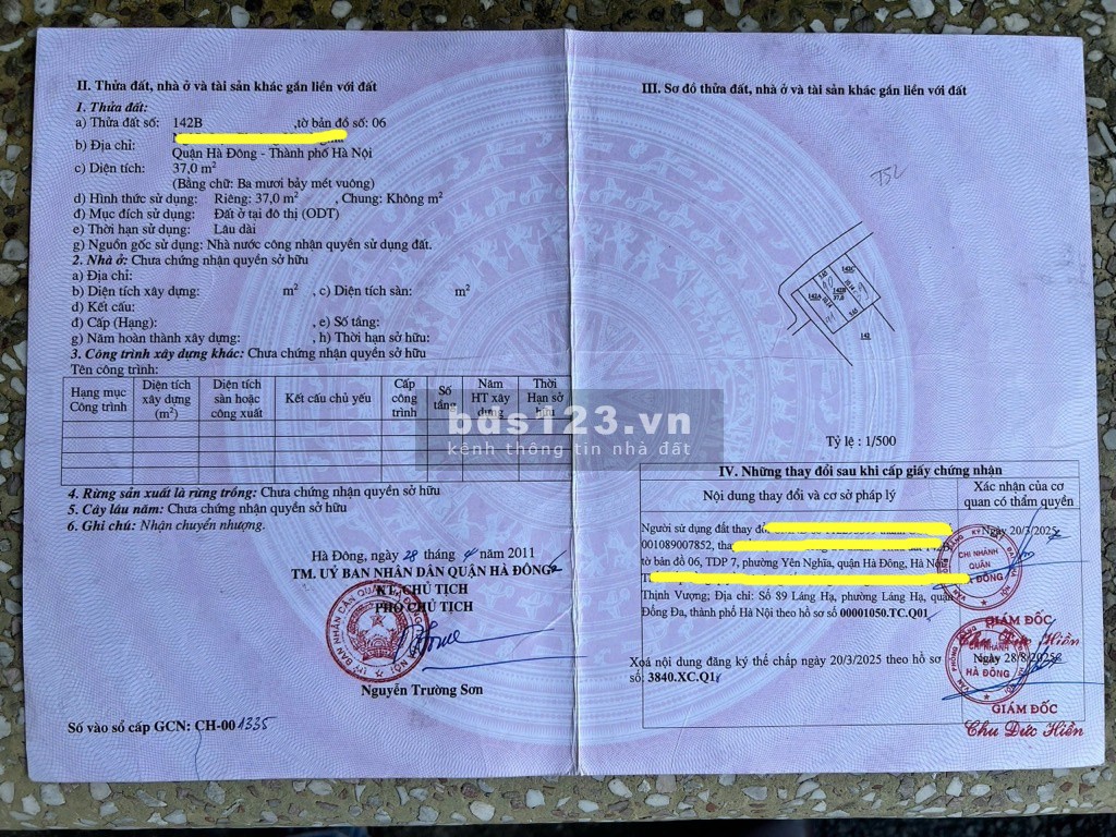 7.5 tỷ – Hà Đông – 37m², Ngõ Ô Tô, Nội Thất Đẹp –…