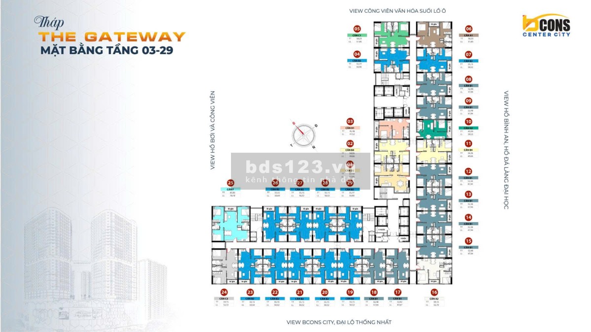 Bcons Center City – Nơi an cư, chốn thịnh vượng