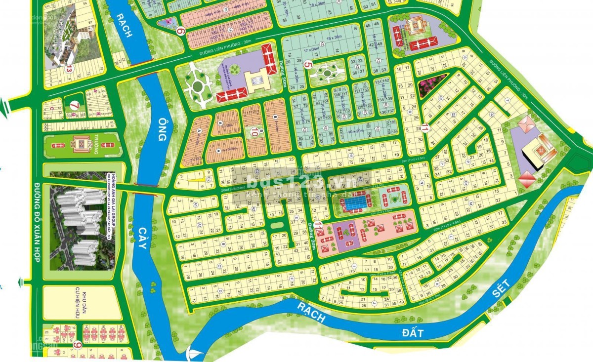 Bán đất dự án KDC Phú Nhuận DT 384,7m2 giá 76tr/m2, giá tốt…