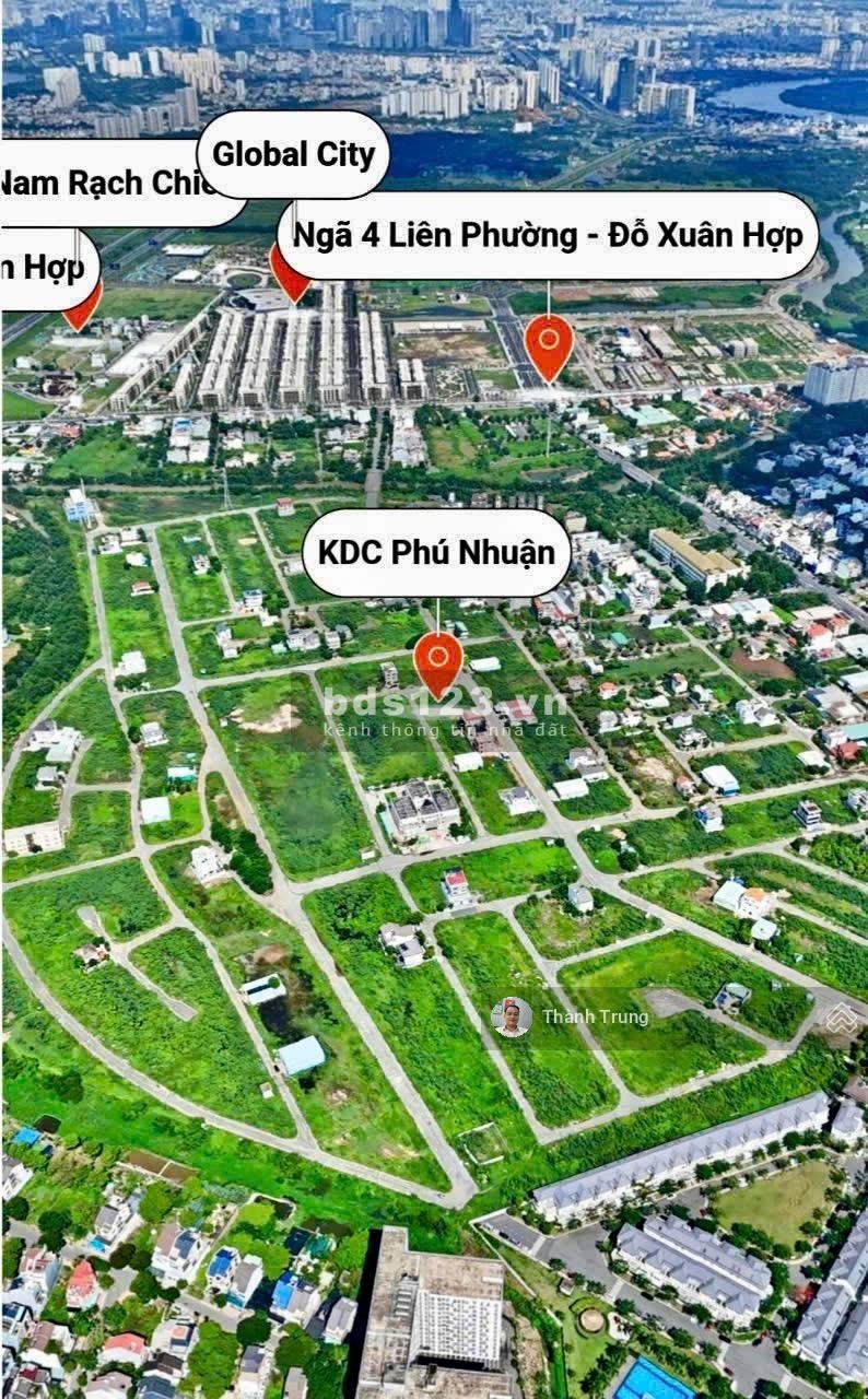 Bán lô đất biệt thự 310m2 KDC Phú Nhuận - Phước Long B, giá…