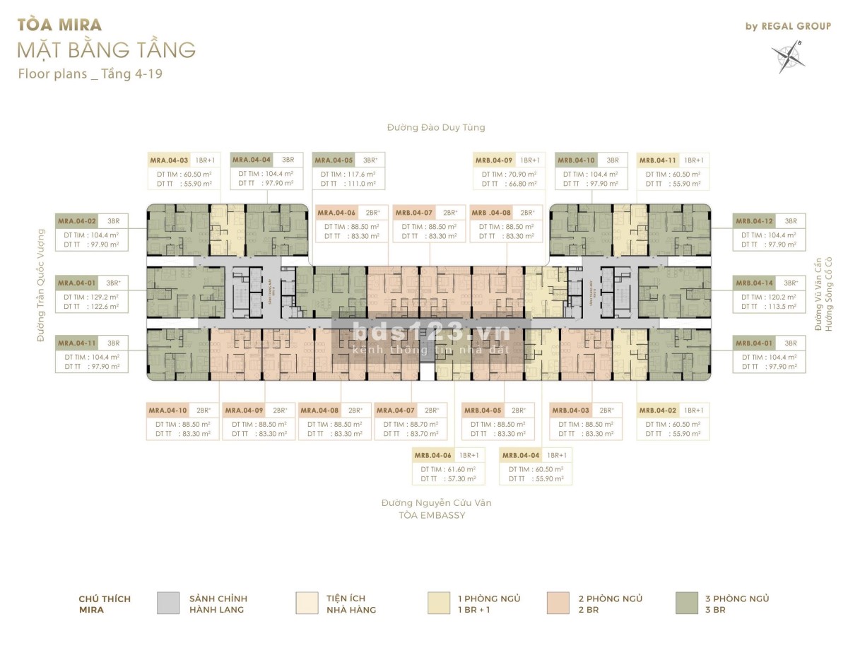 Căn hộ cao cấp 1N+ tại Regal Complex Đà Nẵng