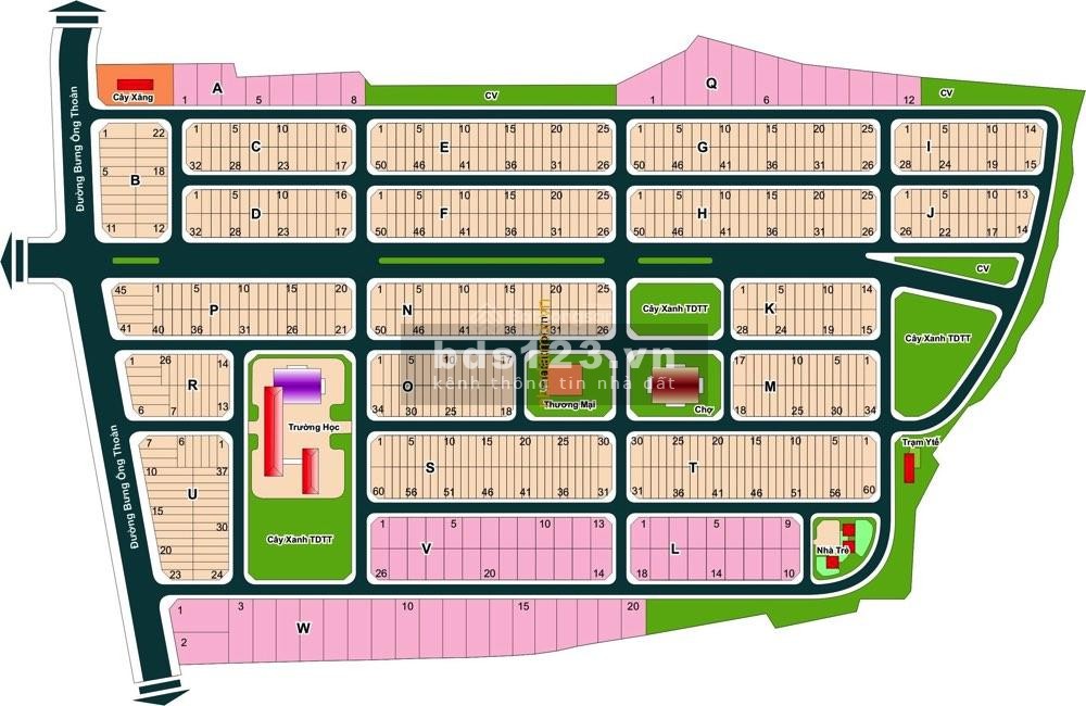 Bán đất nền dự án Khu nhà ở Cán bộ CNV Sở Văn Hoá, 5 x…