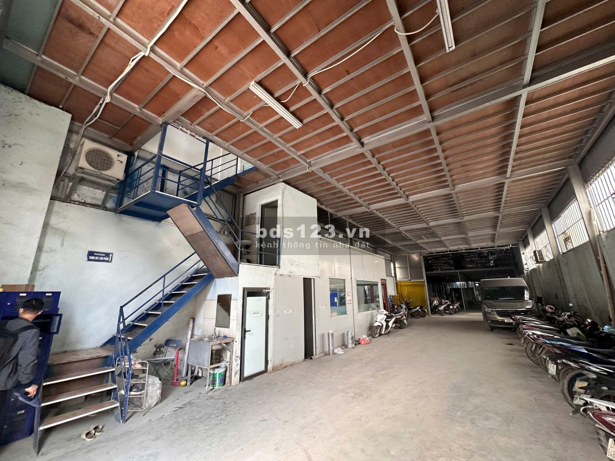 Cho thuê kho xưởng 1400m² tại Cụm CN An Khánh, Hoài Đức –…