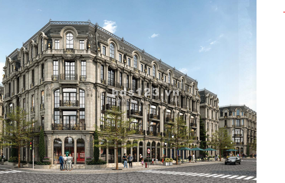 Bán shophouse mặt đường lớn 24m - trục kinh doanh sầm uất dự án Noble Palace Tây Thăng Long