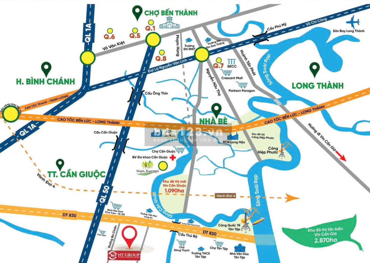 Bán đất chính chủ full thổ cư, ngay mặt tiền đường DT 830, sổ hồng trao tay công chứng ngay.