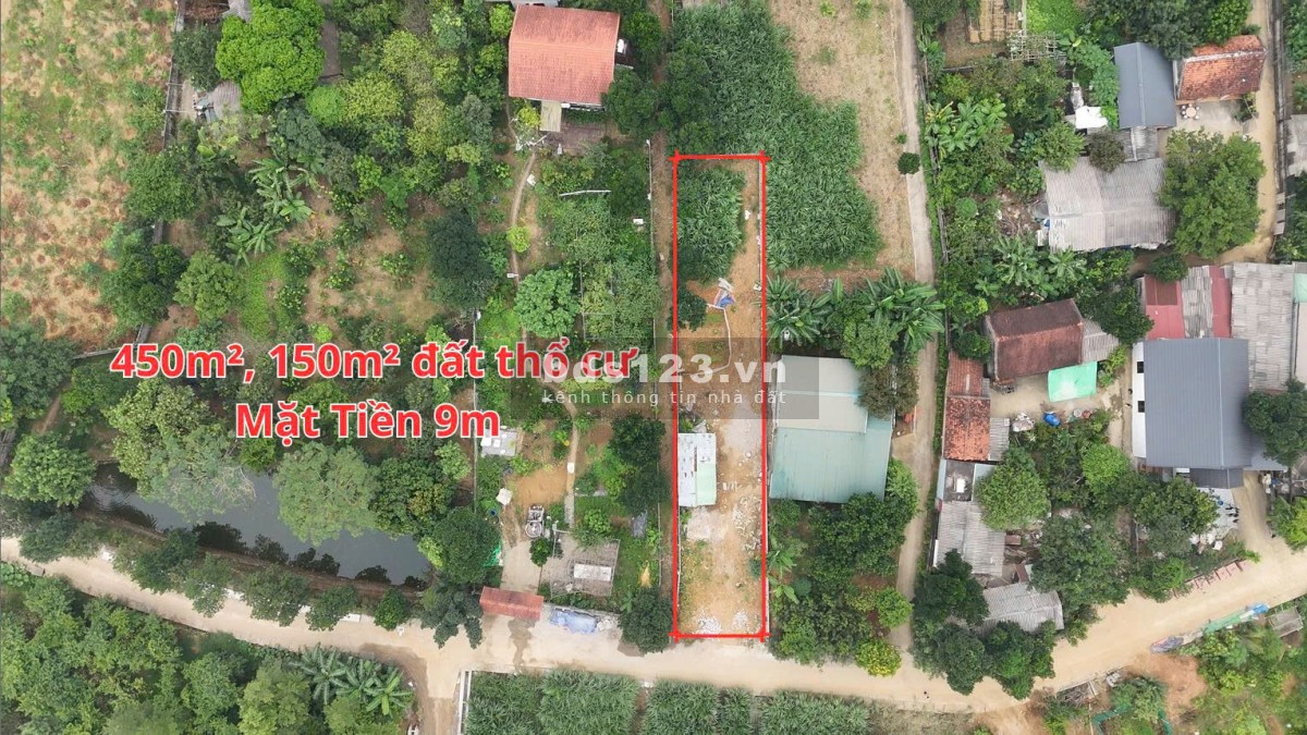 Giao bán lô đất siêu phẩm 450m² tại Xã Yên Bài – Ba Vì