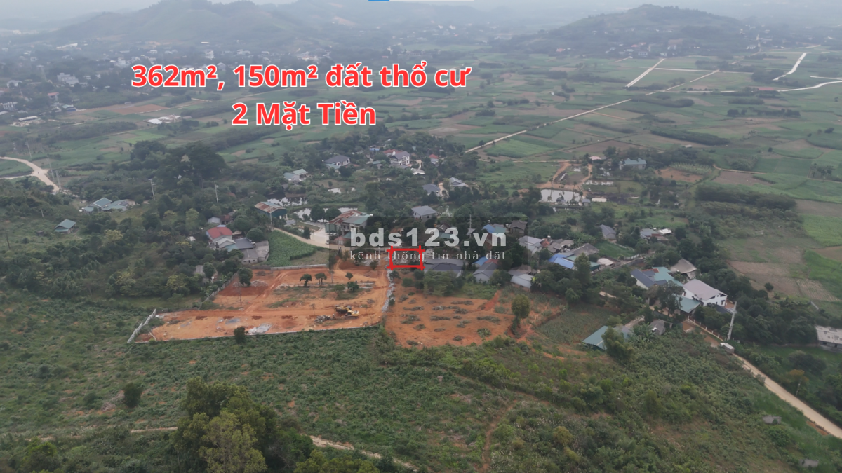 Giao Bán Lô Đất 2 Mặt Tiền Siêu Phẩm 362m2 Tại Xã Yên Bài…