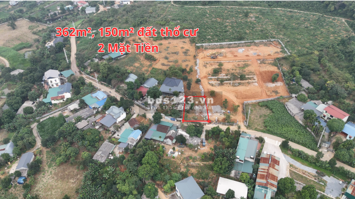 Giao Bán Lô Đất 2 Mặt Tiền Siêu Phẩm 362m2 Tại Xã Yên Bài…