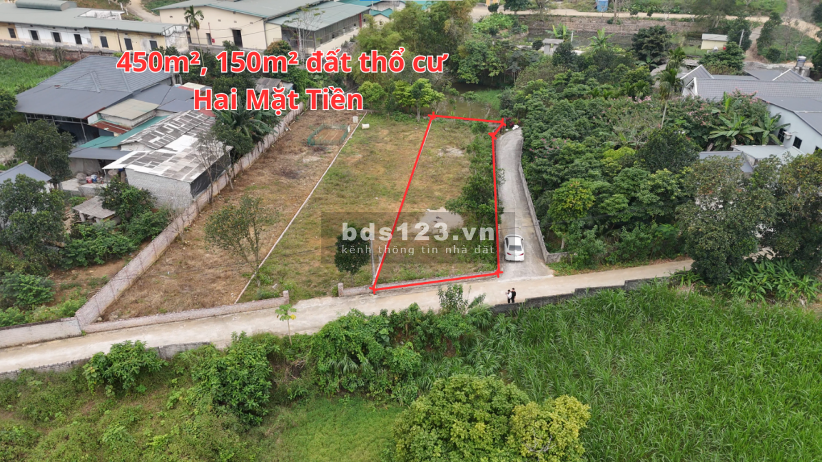 Bán lô đất 2 mặt tiền siêu đẹp - Xã Yên Bài, Ba Vì