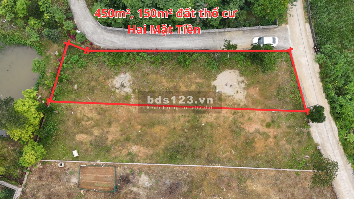 Bán lô đất 2 mặt tiền siêu đẹp - Xã Yên Bài, Ba Vì