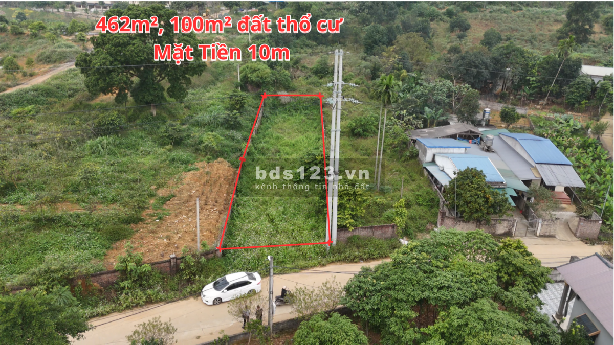 Bán lô đất siêu phẩm 462m² tại xã Yên Bài - Ba Vì