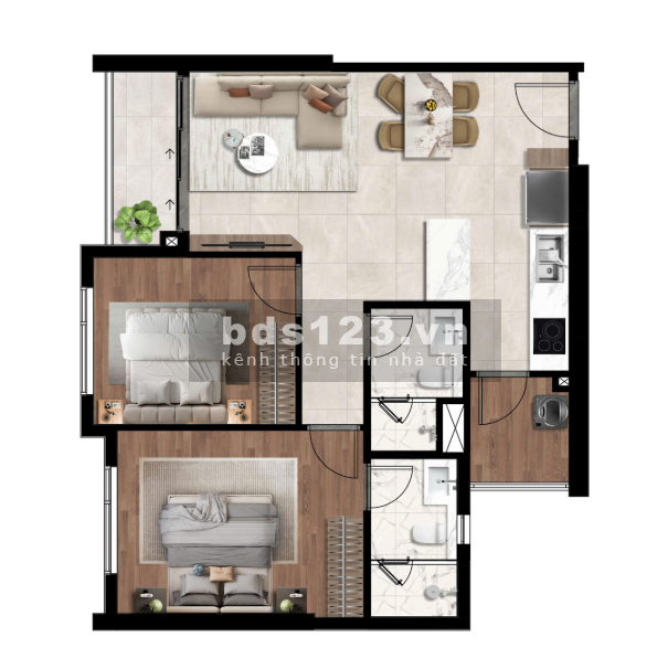 TT 800 triệu nhận nhà The Privé ngay trung tâm hành chính Q2, CK 13%, tặng ngay 24 tháng phí quản lý