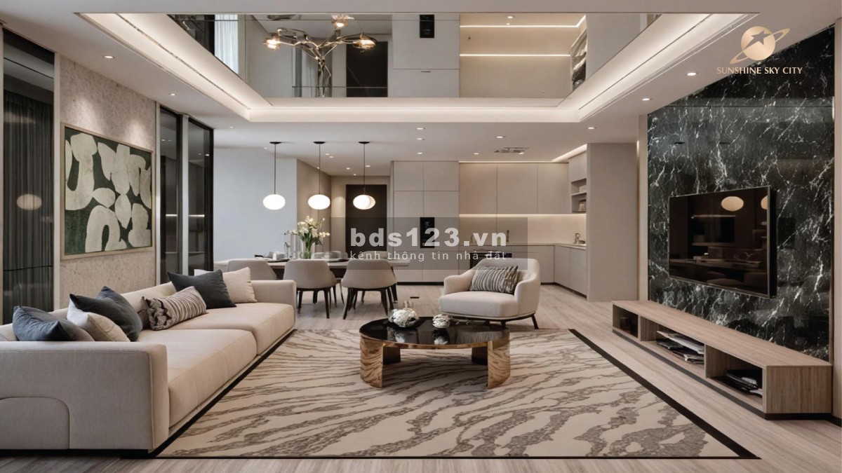 Căn hộ 2PN, 72m2, dự án Sunshine Sky City Q7, liền kề Phú Mỹ Hưng