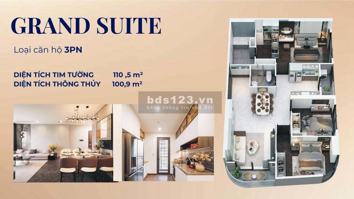 THE OPUS ONE - Căn 2PN 80m², Dự Án HOT Nhất Vinhomes Grand Park