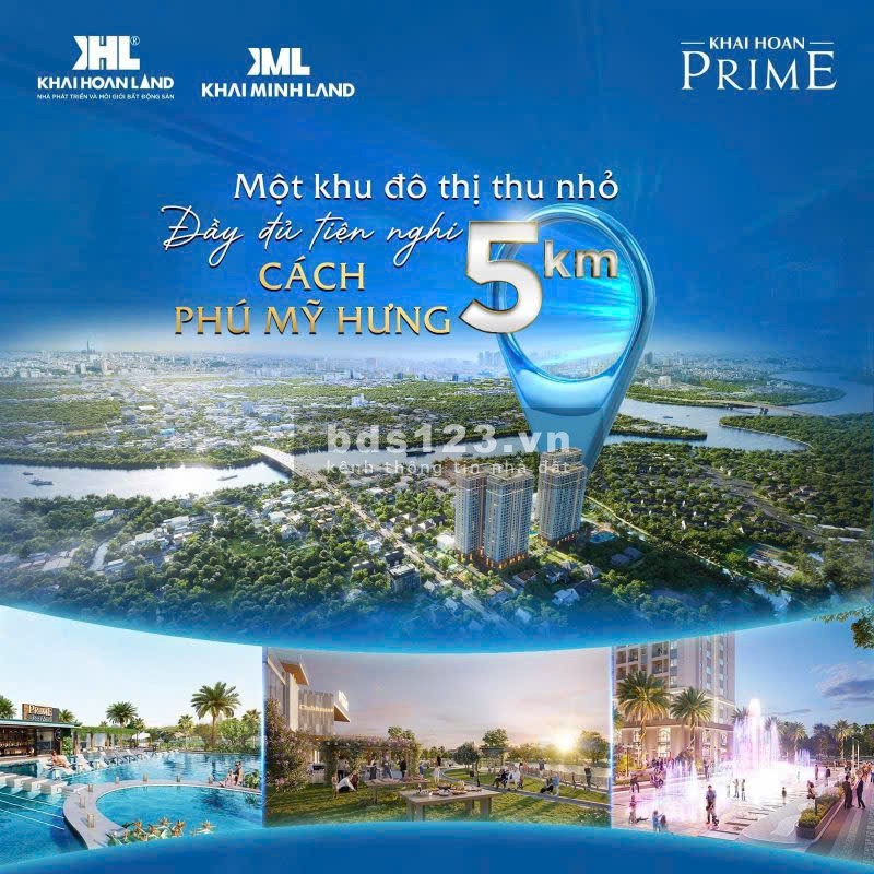  KHẢI HOÀN PRIME 2PN 55m²- Giá Tốt chỉ 4,x tỷ, Căn Hộ Resort…
