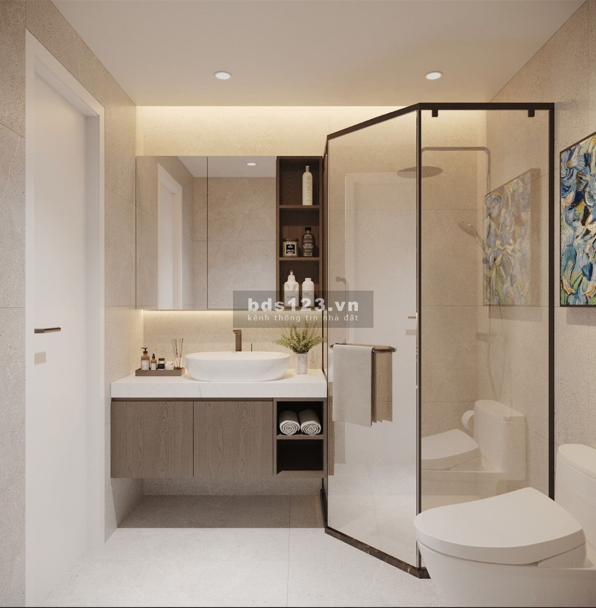 bán căn hộ chung cư 2pn 2vs gần khu vực ngoại giao đoàn