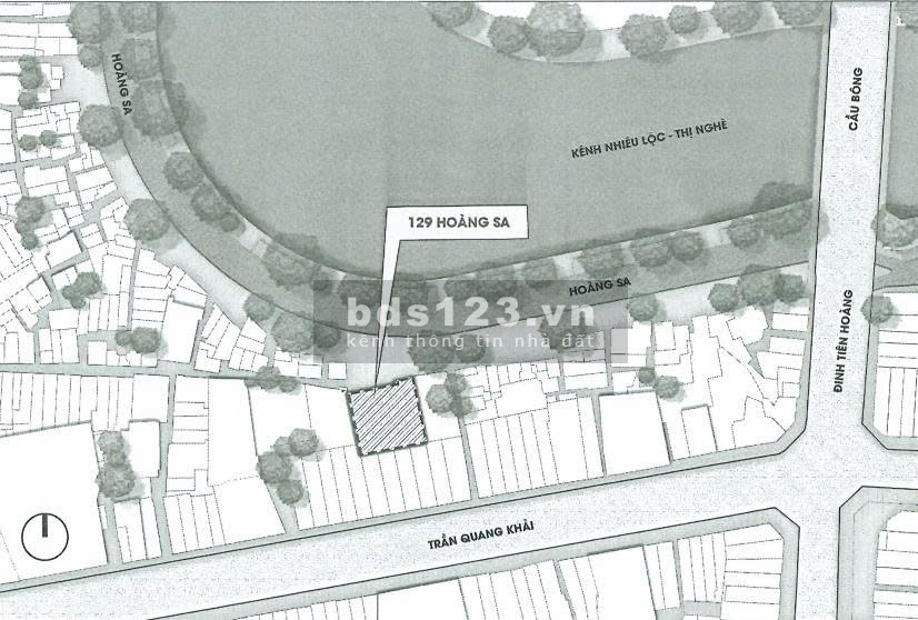 Bán đất mặt tiền Phường Tân Định – Quận 1 (cũ), TP. Hồ…