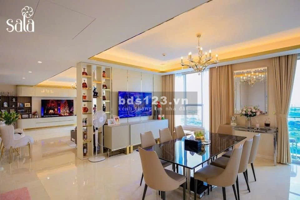 BÁN DUPLEX SADORA - 190M2 - 3PN + 3WC- VIEW HOA HẬU