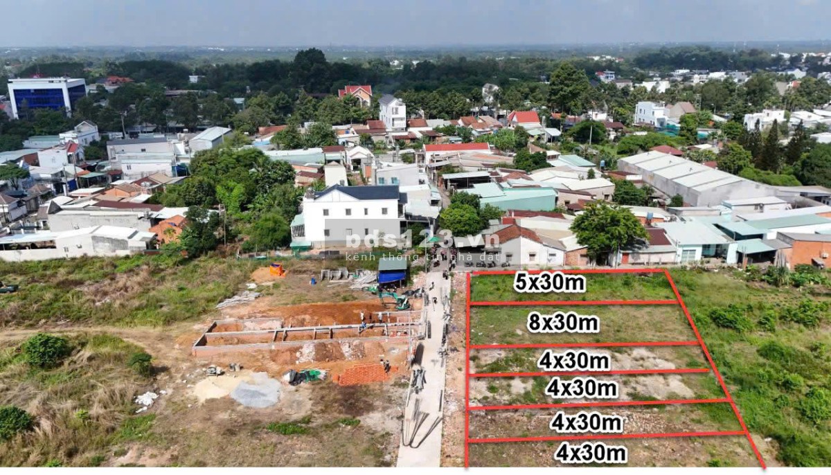 Cần bán lô đất 2 mặt tiền, 5x30, Bình Dương, giá chỉ 1,66…
