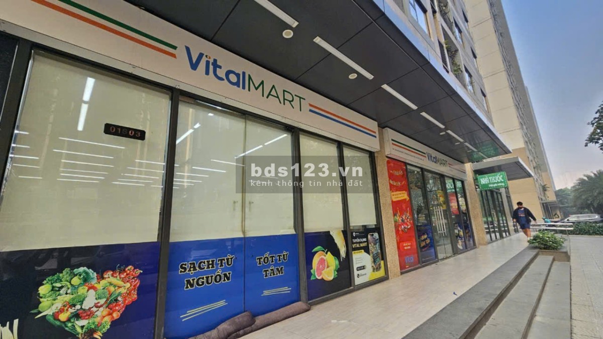Bán căn shop vinhomes smart city diện tích 35m2 giá bán 8,5 tỷ