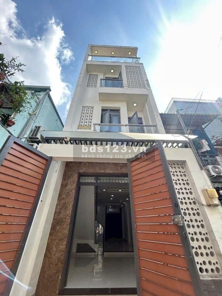 Nhà 4 tầng BTCT – Trần Bình Trọng – Trung tâm Q. Bình Thạnh…