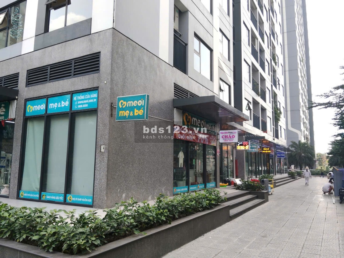 Cho thuê shop vinhomes smart city với diện tích 30m2
