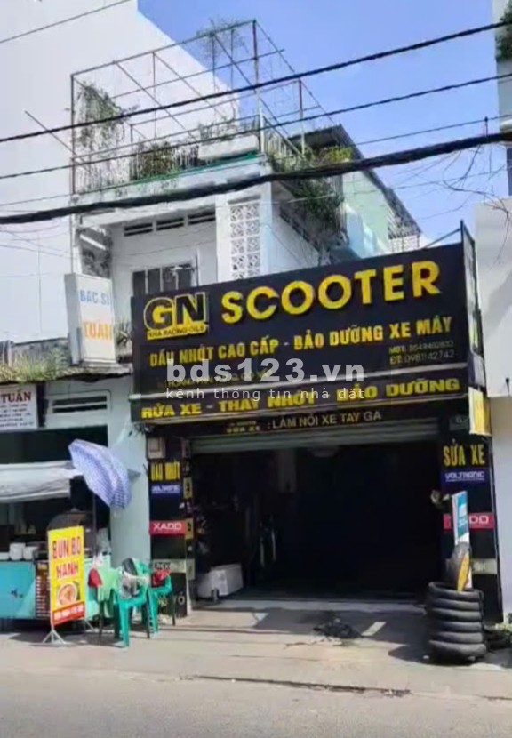 GÒ VẤP, BÁN NHÀ C4 MẶT TIỀN LÊ HOÀNG PHÁI VÒNG XOAY NGUYỄN OANH CHỈ 12.3 TỶ