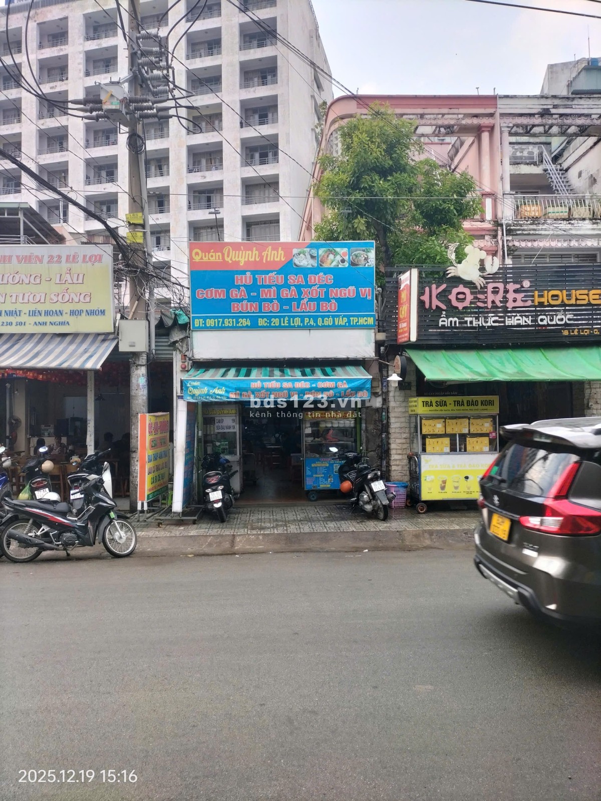 Gò Vấp, bán căn nhà C4 mặt tiền đường Lê Lợi ngay Trường Đại học CN4