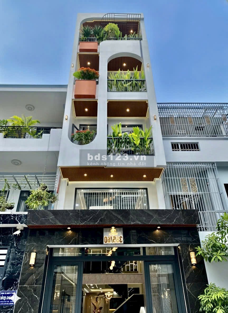 Gò Vấp, Nhà bán 5 tầng full nội thất Lê Văn Thọ P9 Chỉ 11…