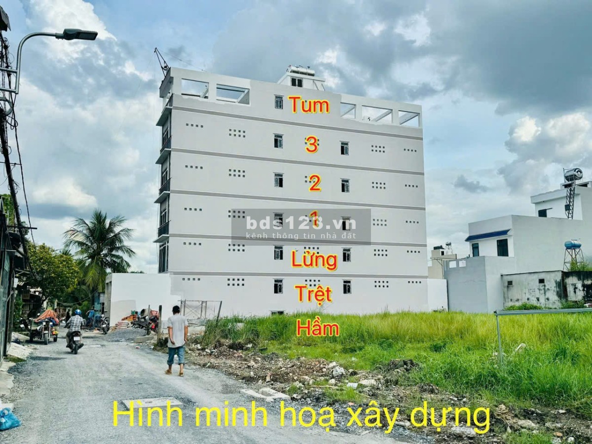 QUẬN 12, ĐẤT THỔ CƯ MẶT SÔNG VÀM THUẬT, VƯỜN LÀI, DT 10x30m