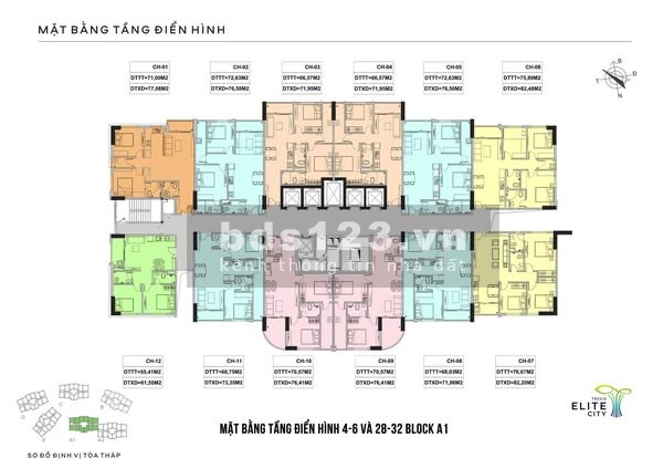 Quỹ căn ngoại giao CĐT - Khoảng tầng tự chọn - CK thêm 1% -…