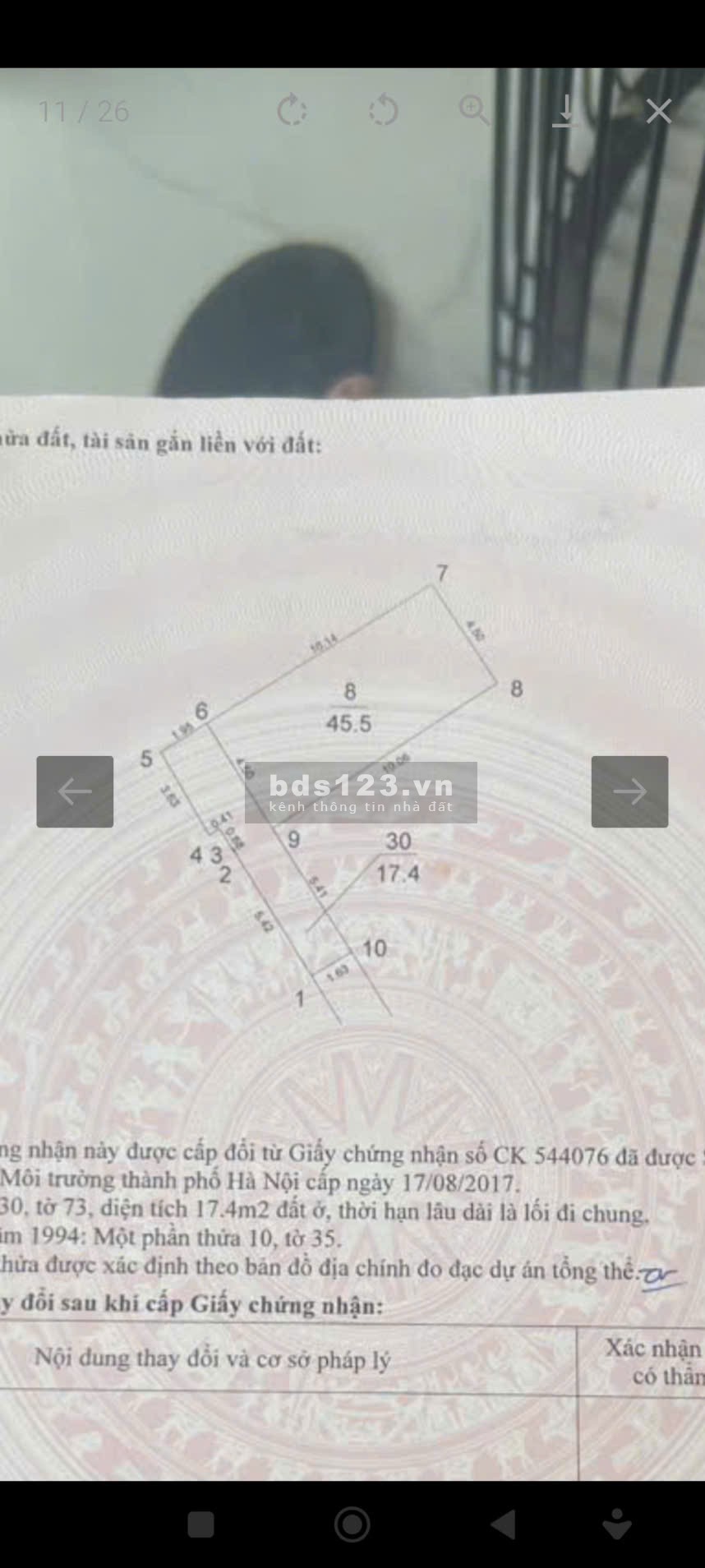 Bán nhà Tây Mỗ - 45m2 – mt 4.5m, 5 tầng dân xây 5 ngủ - chào…