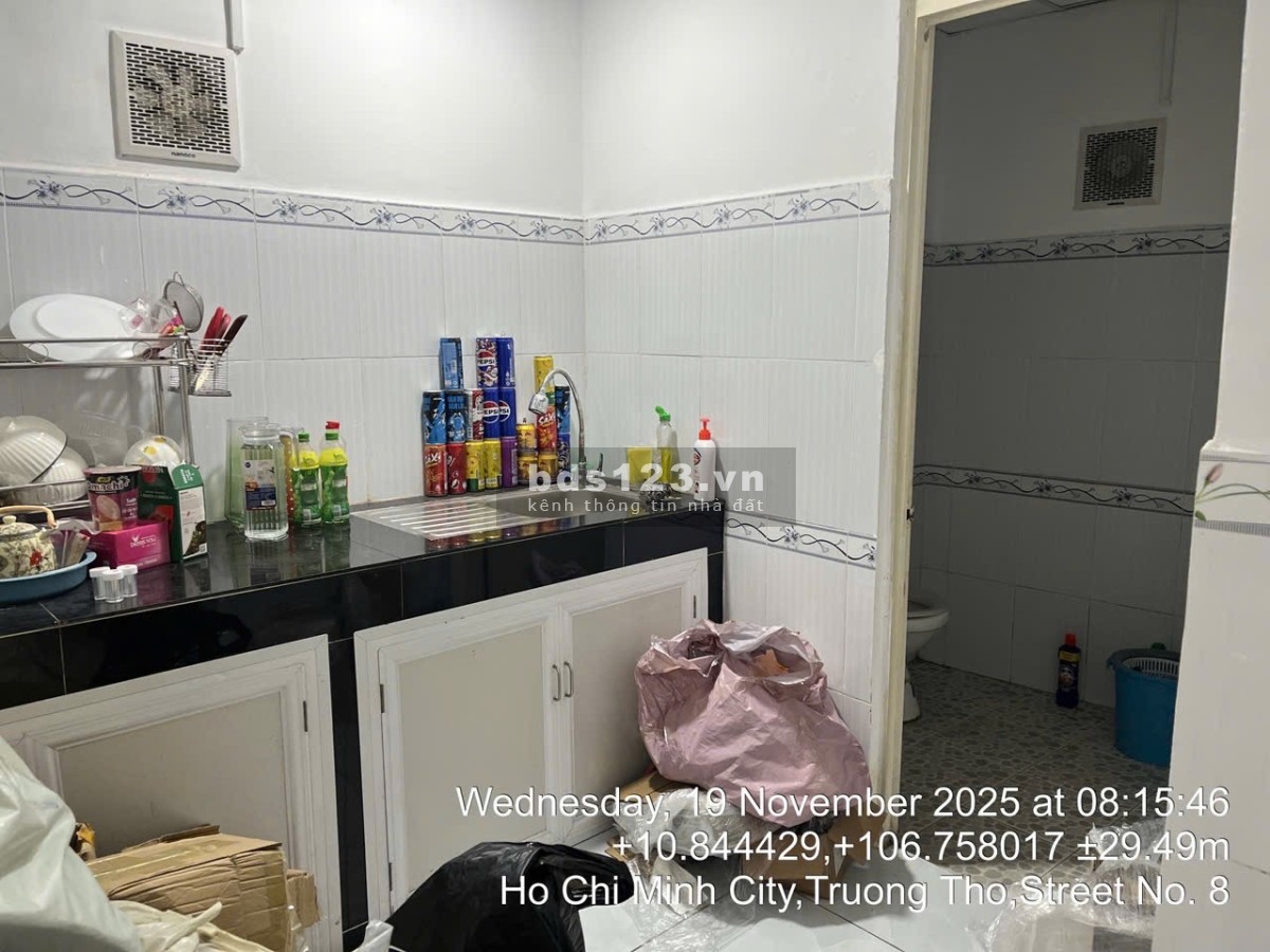 Bán nhà mặt tiền 37D Đường Số 8 P. Trường Thọ TP Thủ Đức