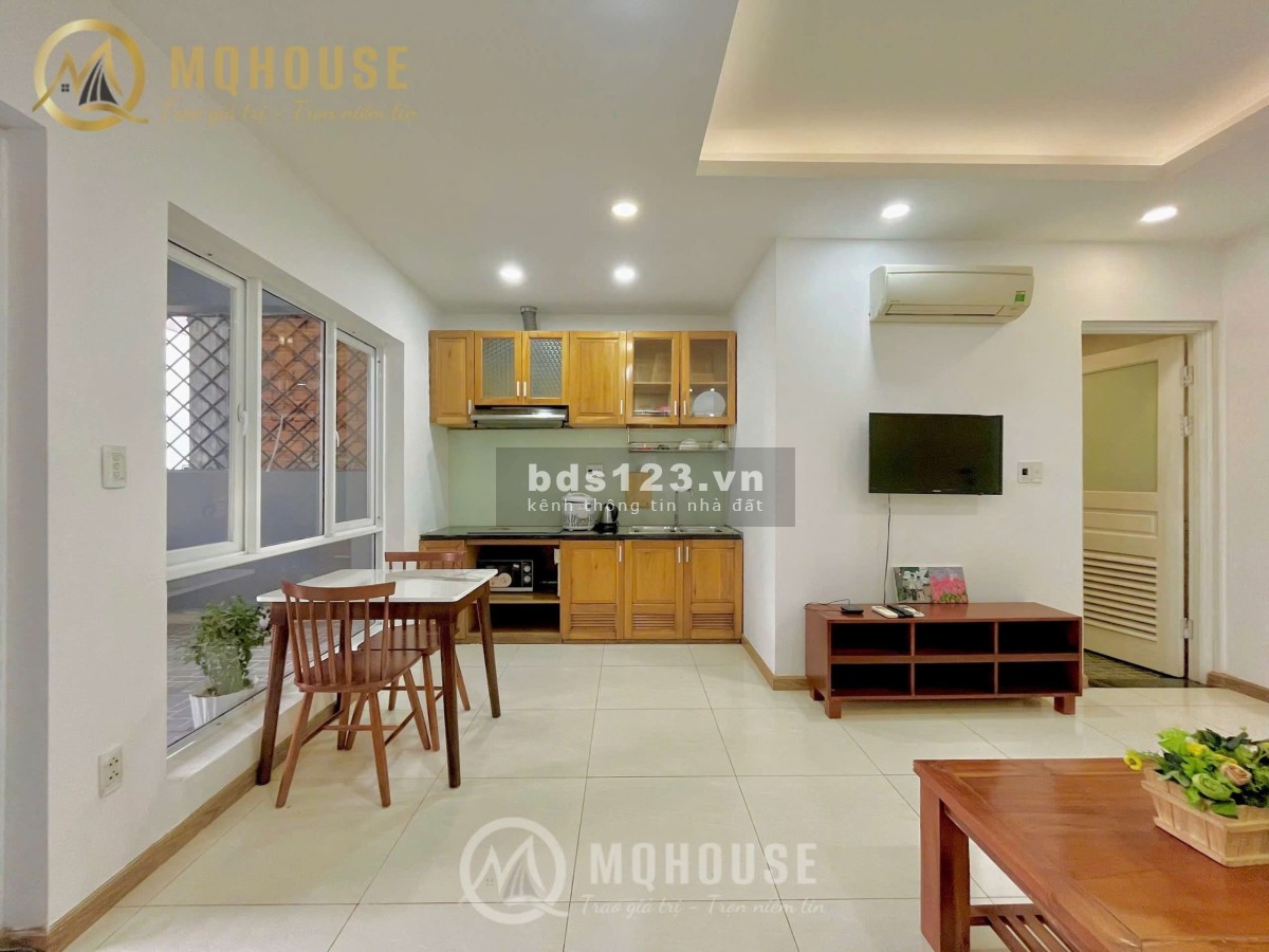 Cho thuê CHDV căn hộ 1 phòng ngủ – Ban công rộng thoáng –…