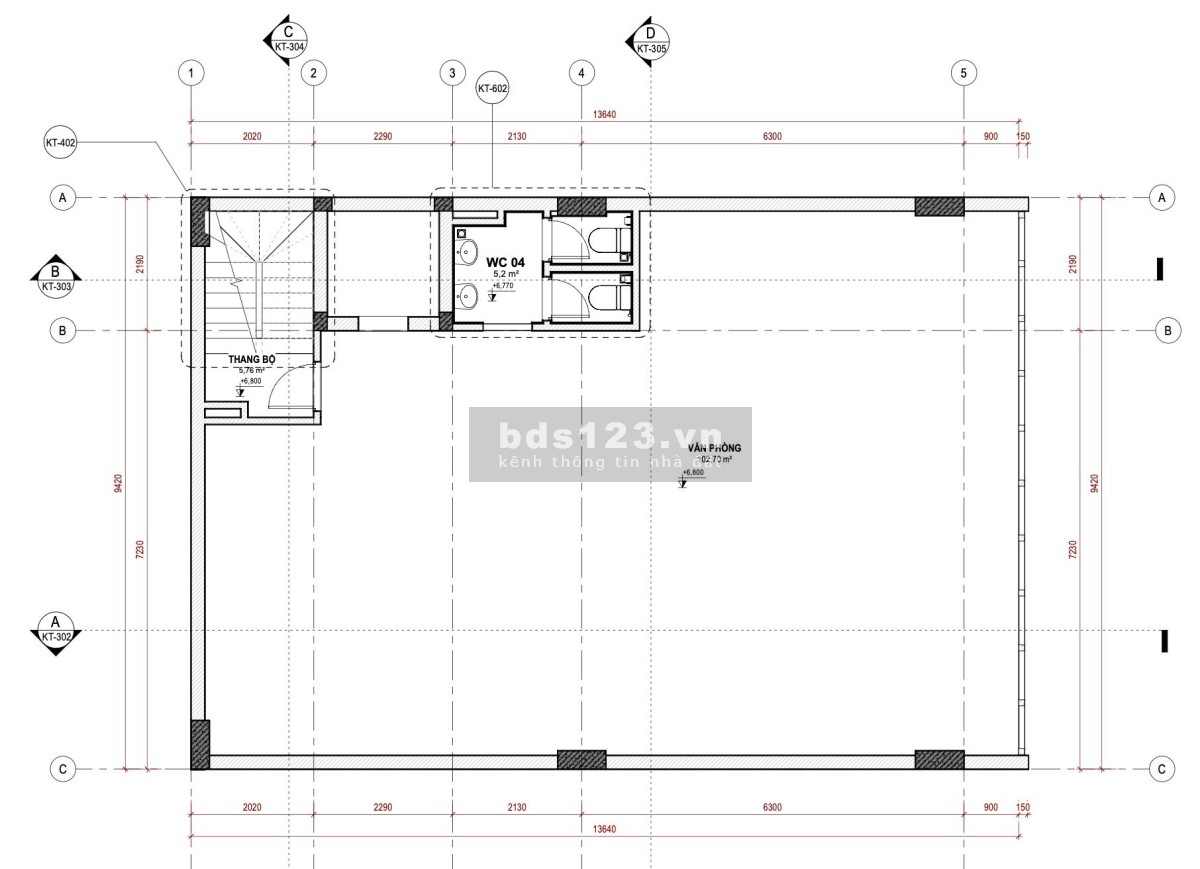 Cho thuê tòa nhà văn phòng 46 Chu Huy Mân, Long Biên (Tách tầng…