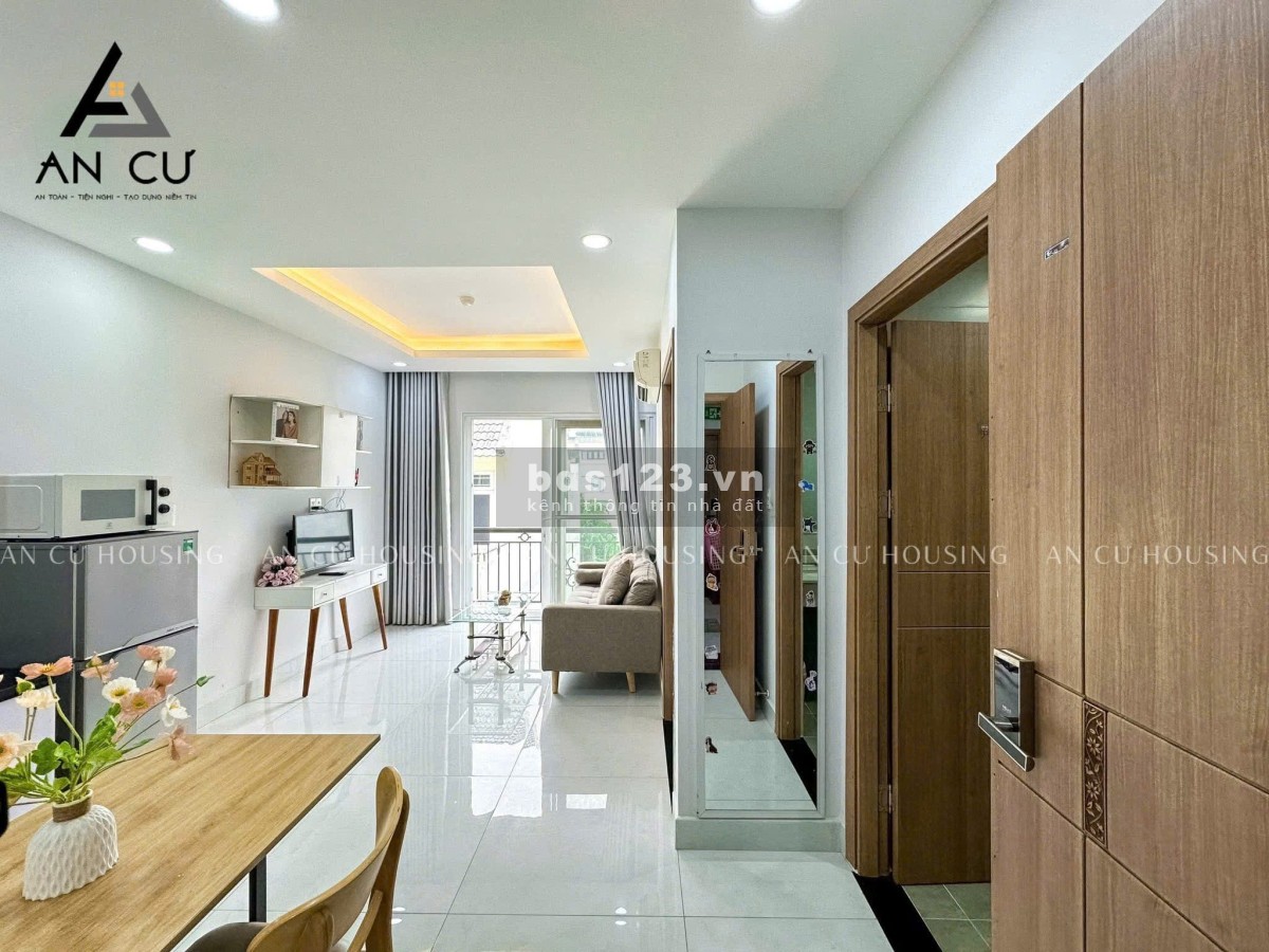 CHO THUÊ CĂN HỘ 1 PHÒNG NGỦ - FULL NỘI THẤT, BAN CÔNG RỘNG…