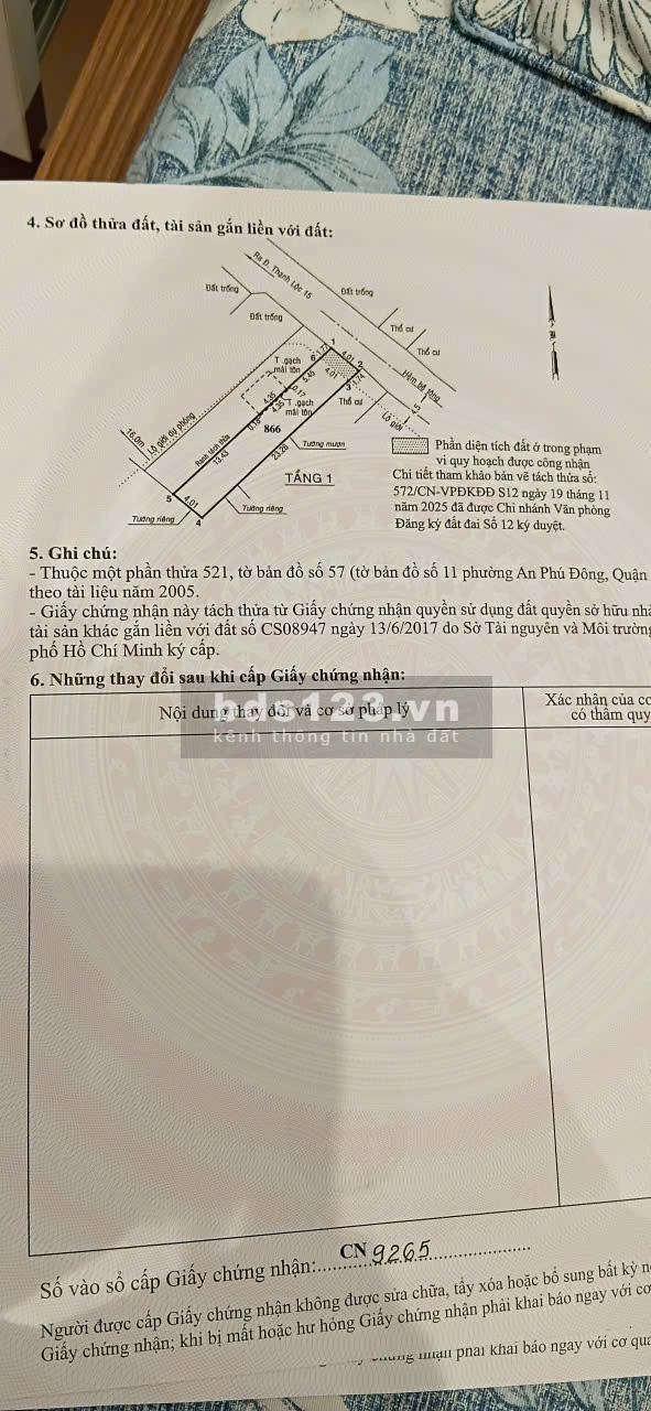 Bán đất, kho, xưởng 100m2 gần đường Vườn Lài, Quận 12, TP…