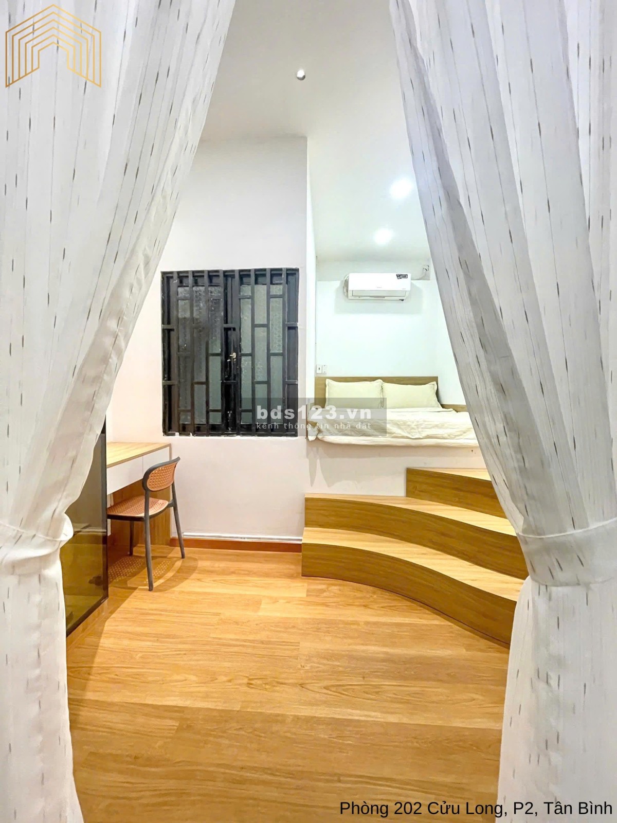 Cho thuê căn hộ 1 phòng ngủ – Máy giặt riêng - Cửu Long, Tân Bình - Gần sân bay Tân Sơn Nhất