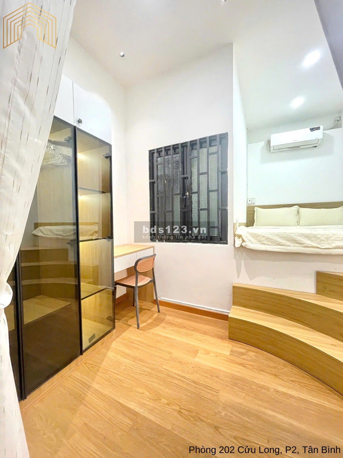 Cho thuê căn hộ 1 phòng ngủ – Máy giặt riêng - Cửu Long, Tân Bình - Gần sân bay Tân Sơn Nhất