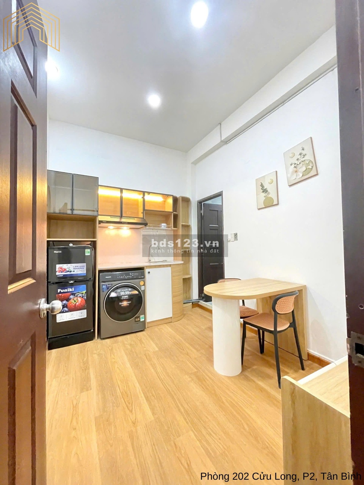 Cho thuê căn hộ 1 phòng ngủ – Máy giặt riêng - Cửu Long, Tân Bình - Gần sân bay Tân Sơn Nhất