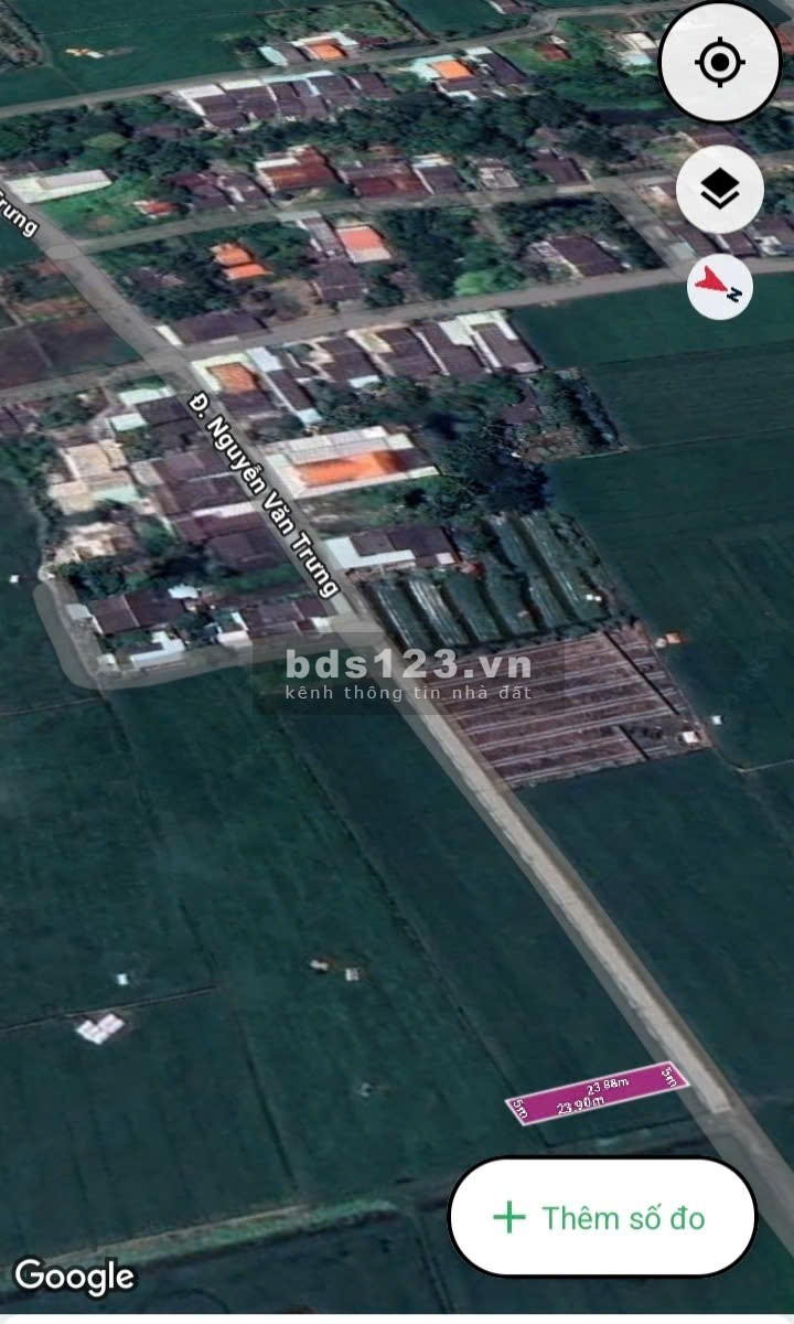 Cần bán đất bình tịnh Tân Tru Long An Dt:5x24=118m² ONtDân…