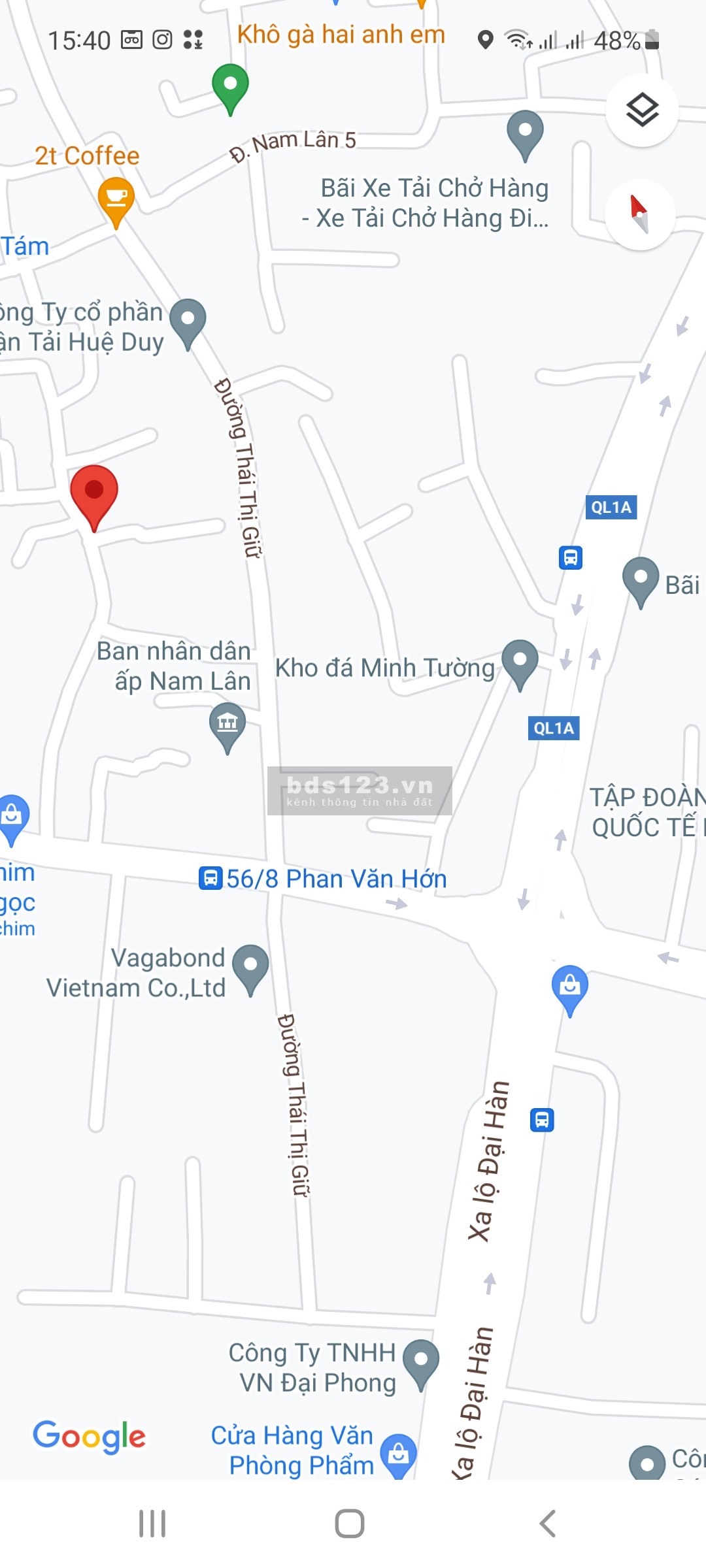 Chính chủ bán nhà 3 mặt tiền tại ngã 4 Bà Điểm, QL1A, bến…