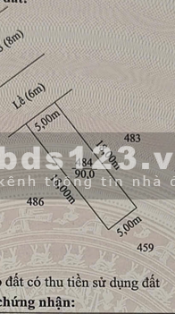 Cần bán gấp miếng đất 90m2 đường Võ Văn Kiệt giá 26tr/m2…