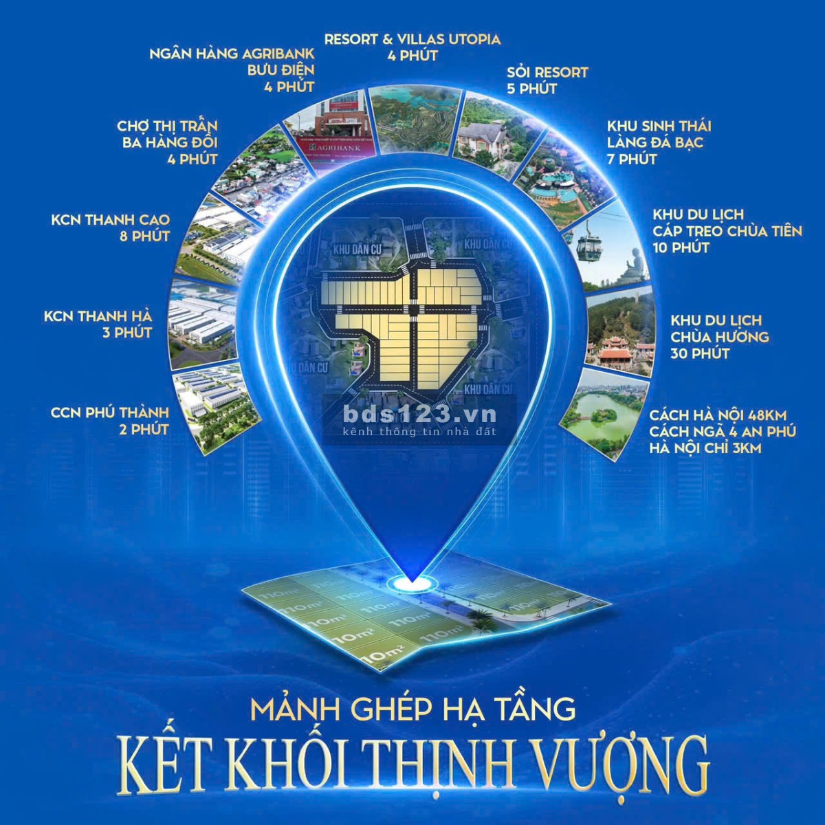 Bán Đất Nền Lõi KCN – Sổ Riêng – Lô Góc 2 Mặt Đường