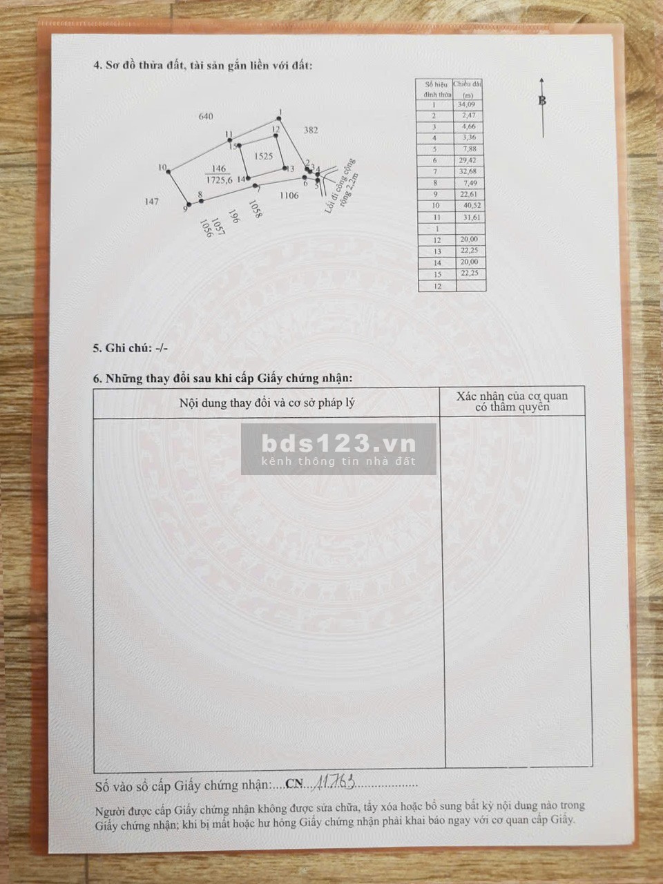 Chính chủ 2170m2 đất vườn – 445m2 thổ cư Rạch Kiến (Cần…