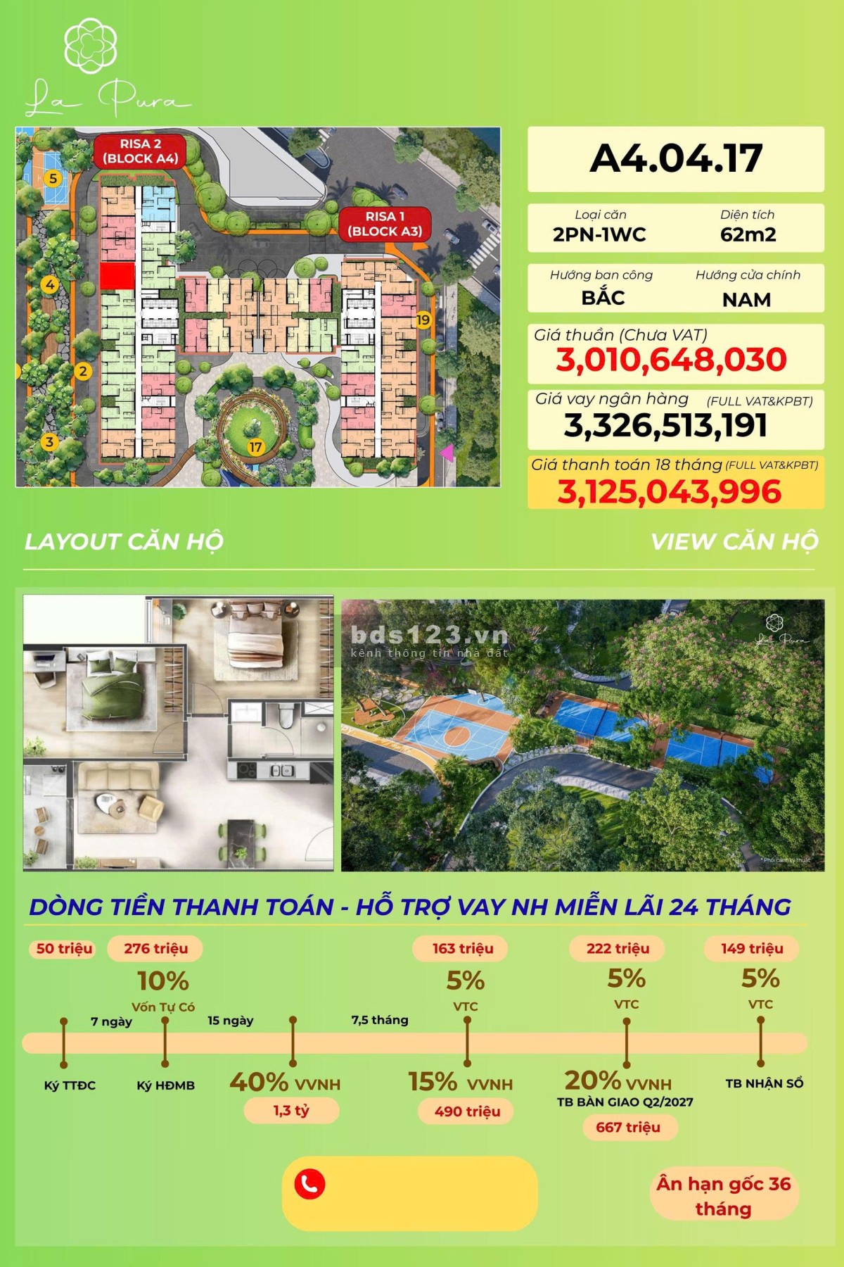 Căn hộ LA PURA – Lựa chọn lý tưởng cho gia đình trẻ